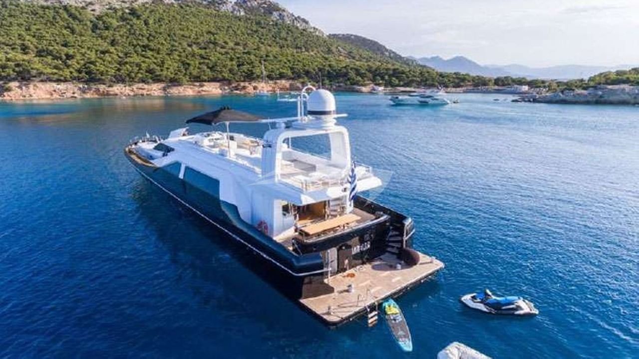 View of Aft with Water Toys