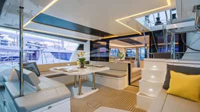 Cockpit dining area