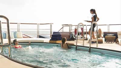 Deck and Jacuzzi