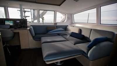 Boat Interior - Convertible table