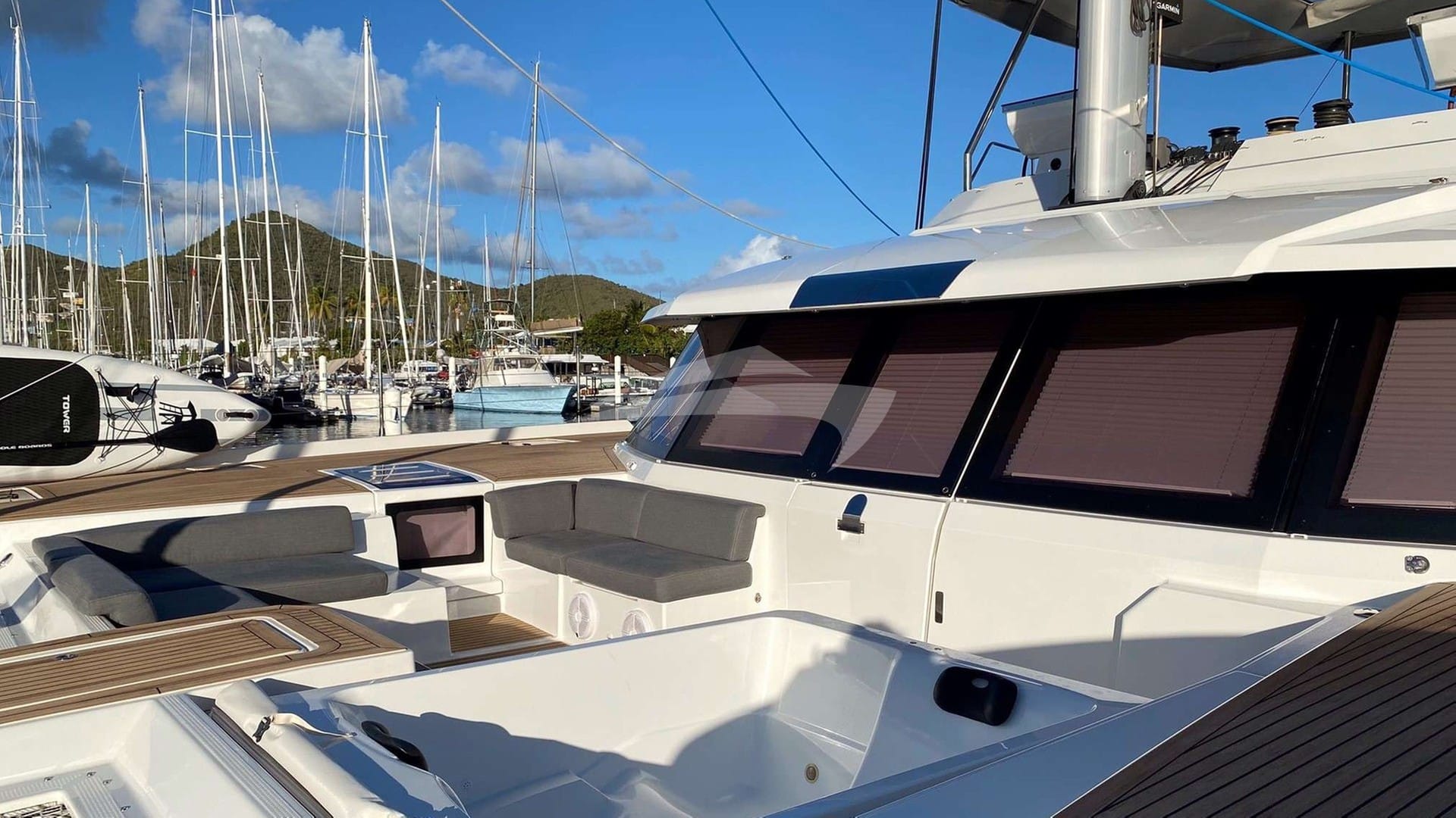 Bow access from master Suite