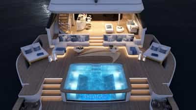 Main Deck Aft at Night
