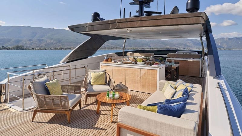 Upper Deck Lounge Area