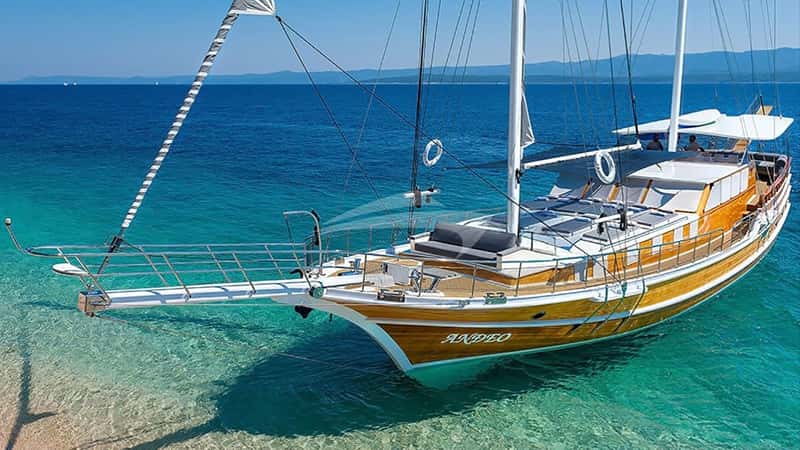 ANDEO 27m sailing yacht charter
