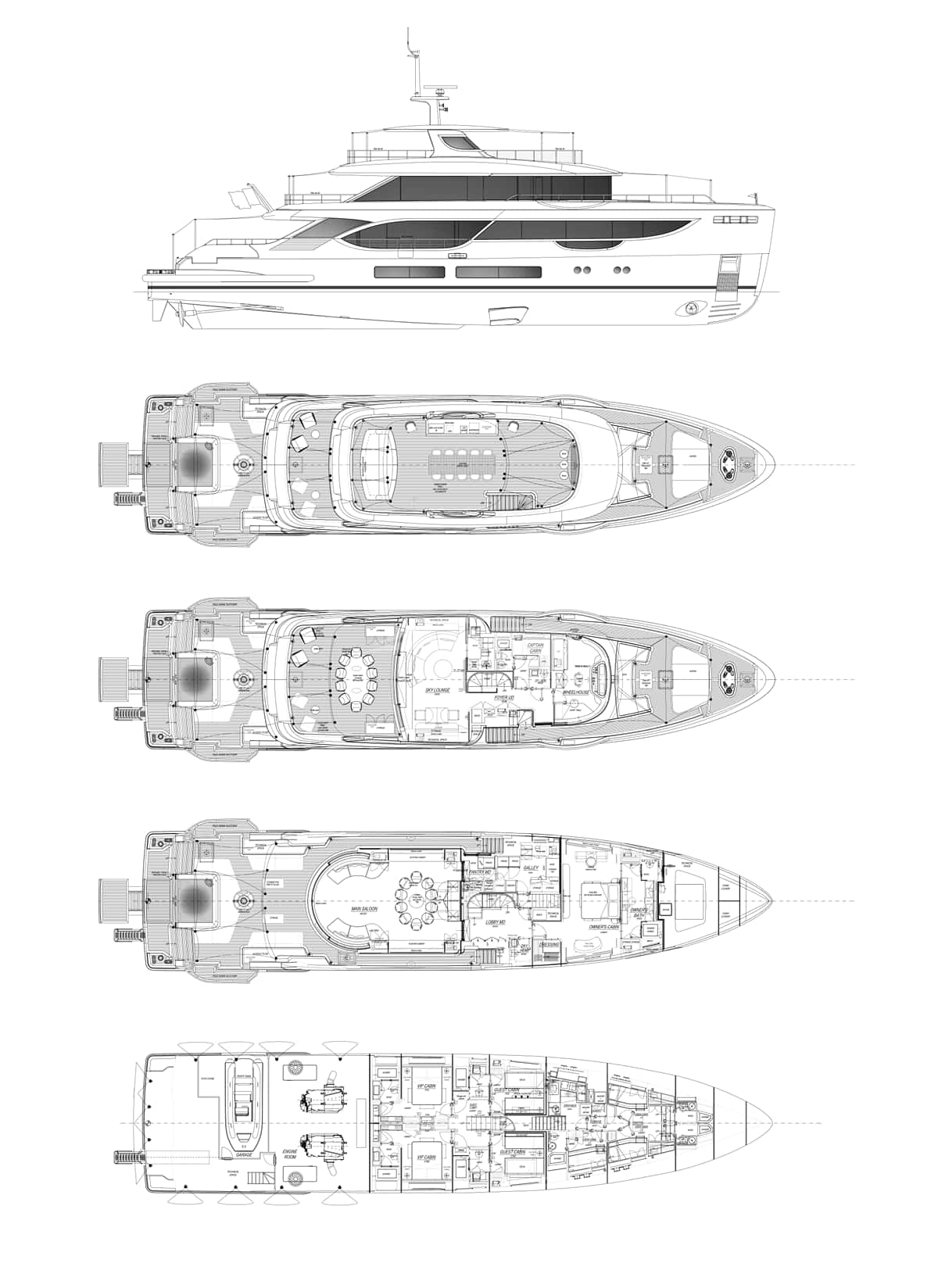 AITANA deck layout