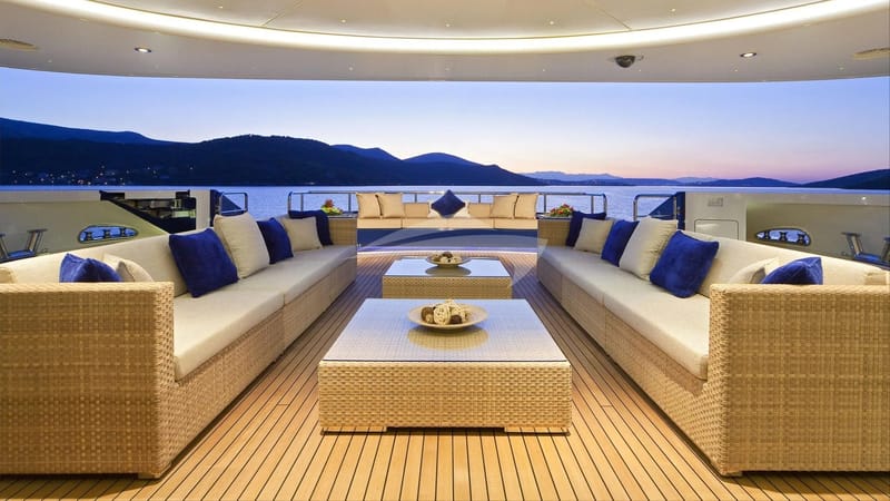 Aft Deck Relaxation