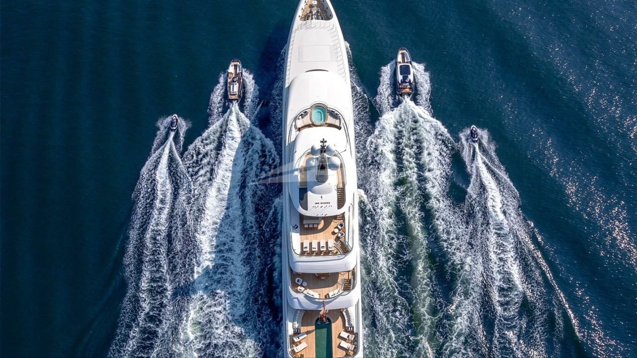 Aerial View with Water Toys