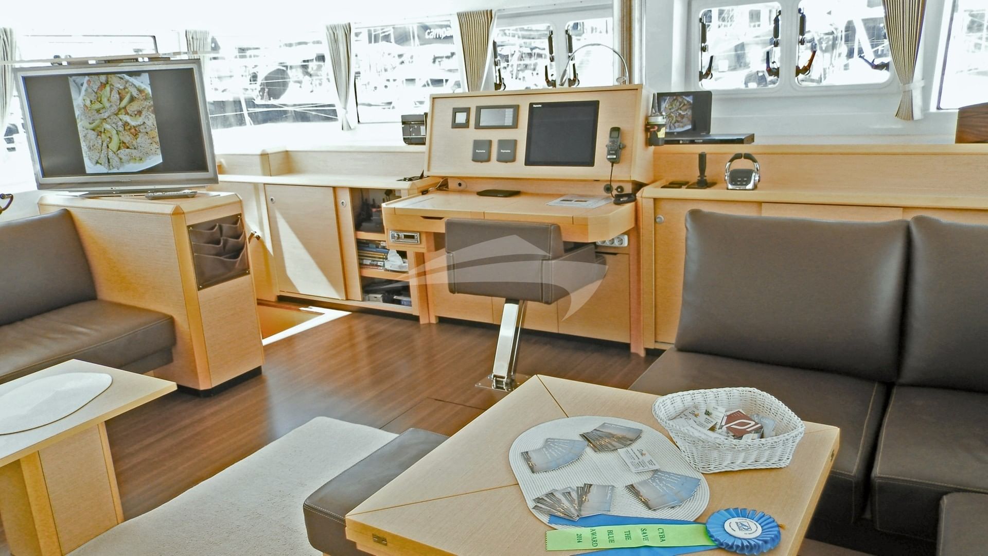 Salon and Nav Station