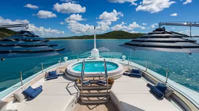 Sun Deck & Jacuzzi