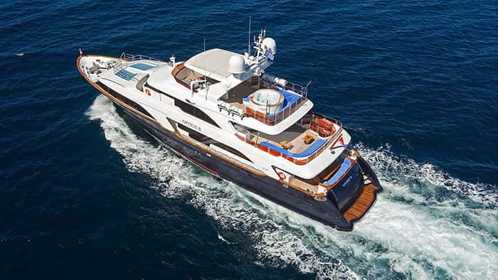 OPTION B 37m motor yacht charter, photo 2
