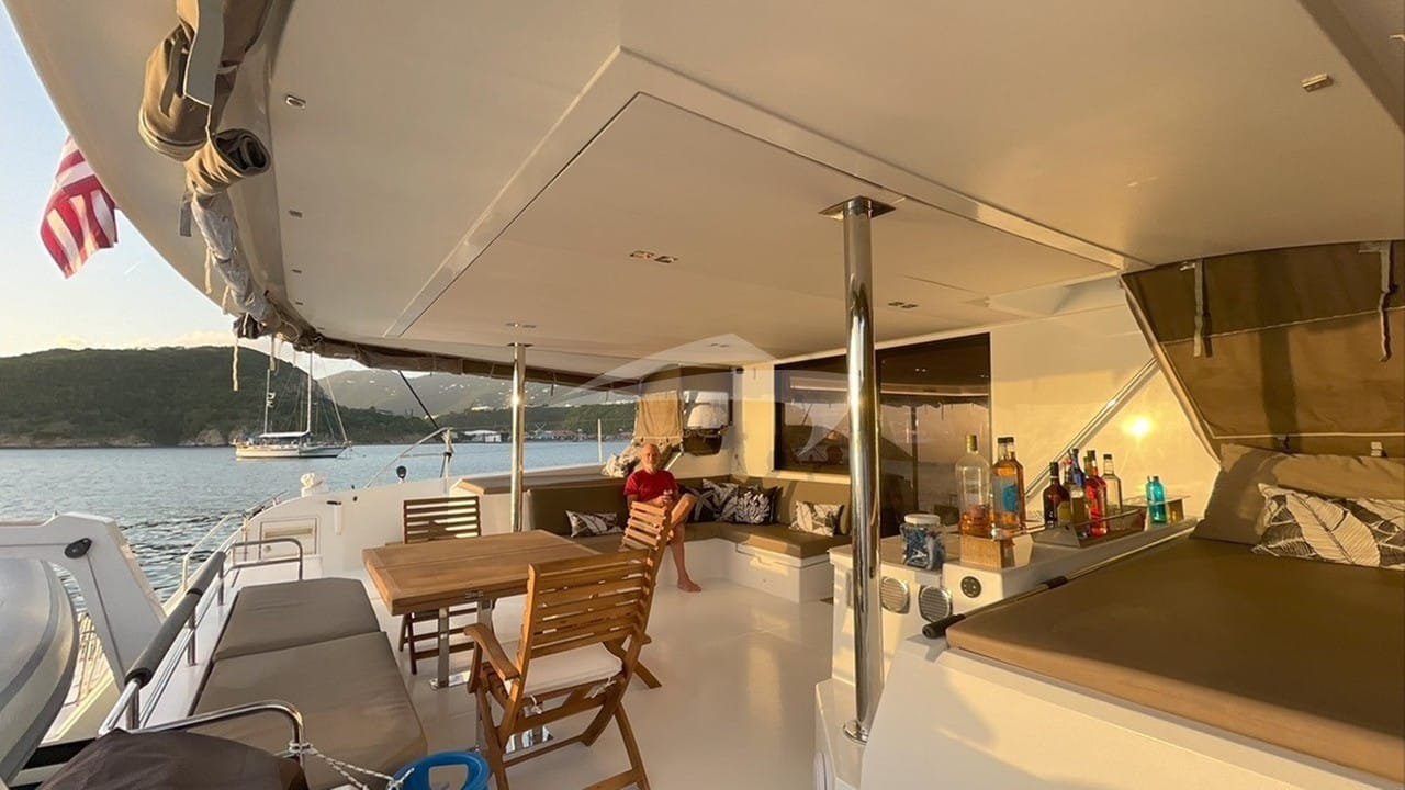 Spacious Aft Deck