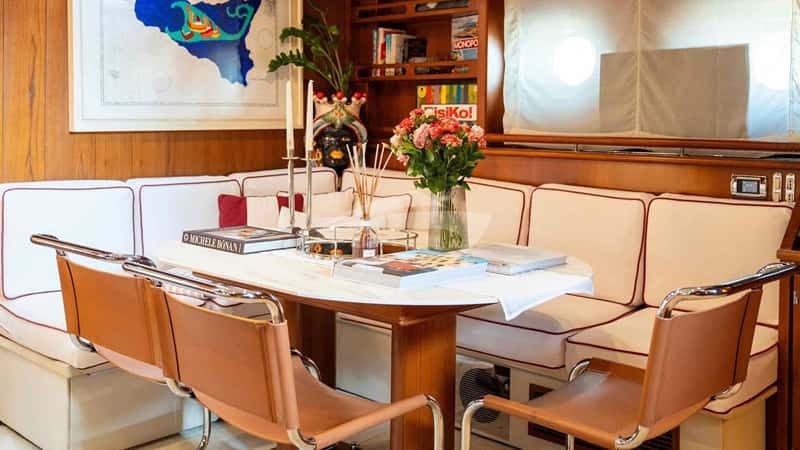 MALIZIA 25m sailing yacht charter, photo 5