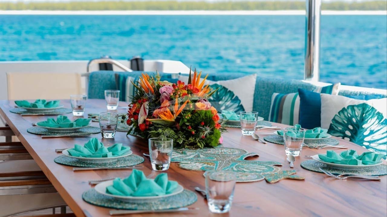 Aft Deck Dining Table