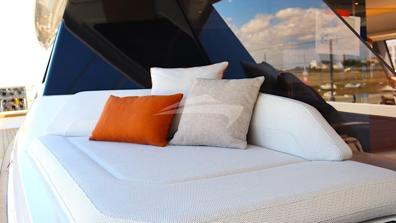 Seating on the aft deck