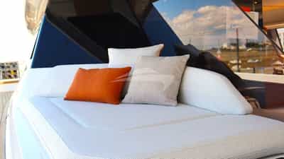 Seating on the aft deck