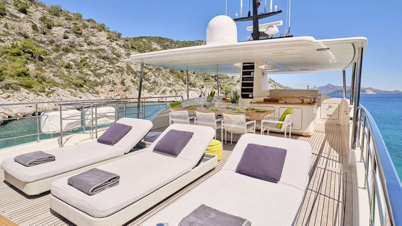 Sun Deck Lounge Area