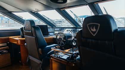 LADY IN BLUE 41m motor yacht charter, photo 12