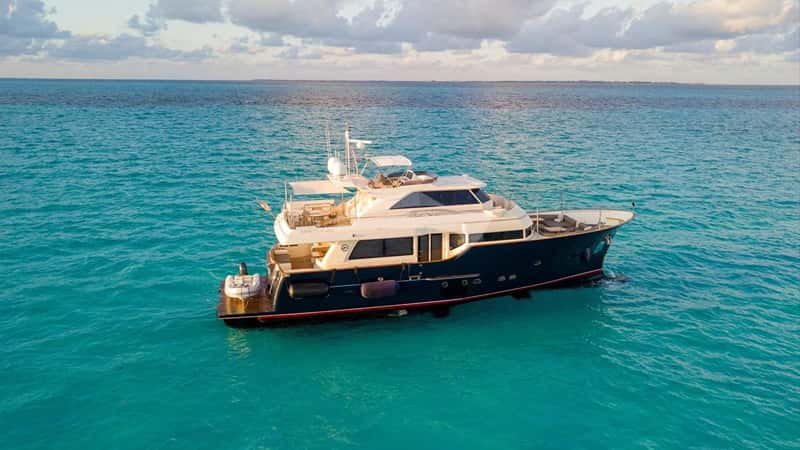 NOMADA 24m motor yacht charter