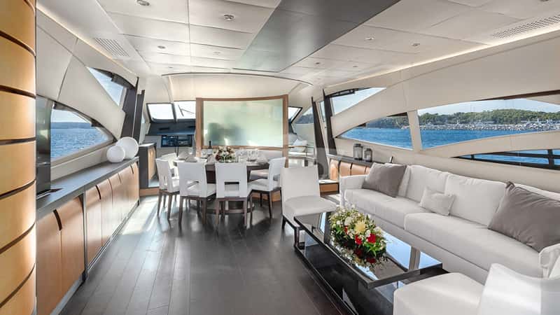 ONE 27m motor yacht charter, photo 9