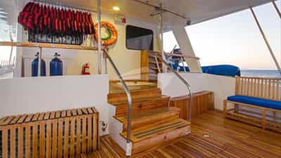 Aft deck