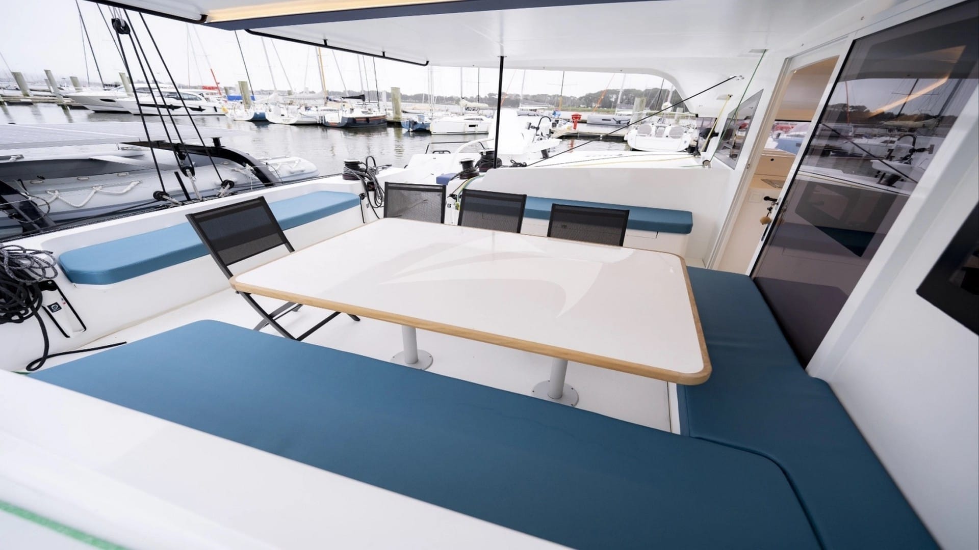 Cockpit View from Starboard Forward