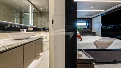 Master Stateroom and Bathroom