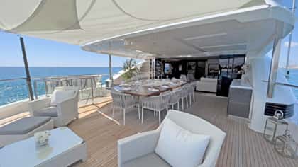 LE VERSEAU 40m motor yacht charter, photo 13