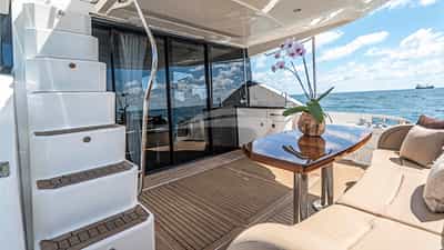 Aft deck