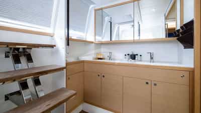 Master Bathroom - Aft Right Cabin