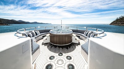 Sundeck and Jacuzzi