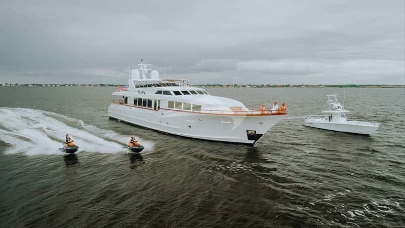 SKY 36m motor yacht charter