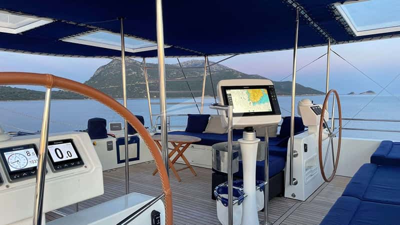 BLUE GRIFFIN 19m sailing yacht charter, photo 4