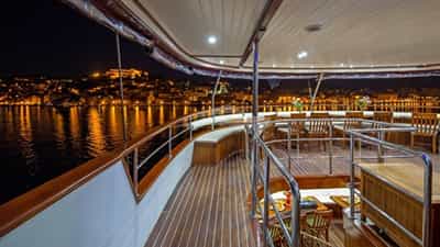 View of Aft Decks