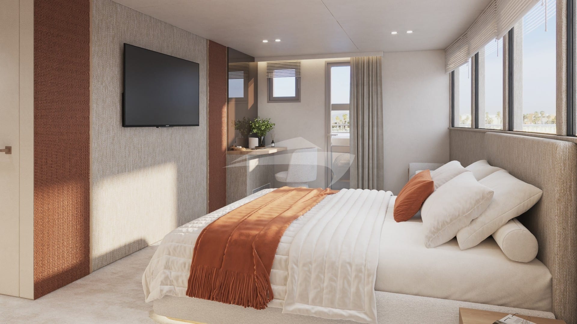 Master Stateroom - Upper deck