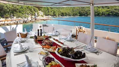 Aft deck