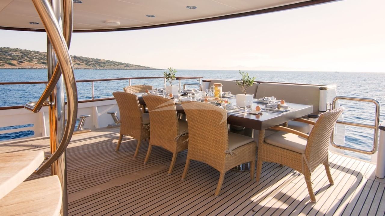 Aft Deck Dining