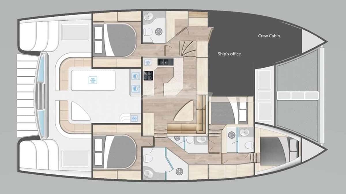 RUMAWAY deck layout