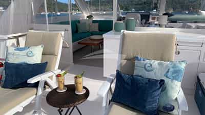 Flybridge sundeck