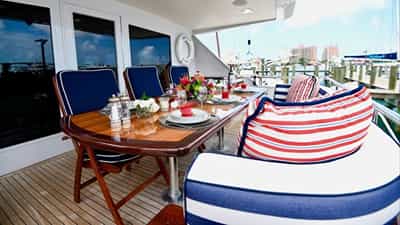 Aft Deck Dining