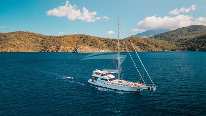 BELGIN SULTAN 35m sailing yacht charter, photo 2