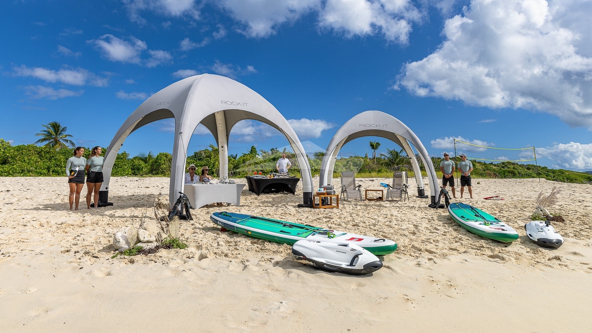 Rock.It Beach Setup