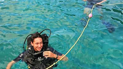 Rendezvous diving fun !!