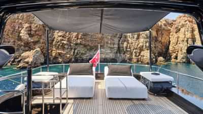 Upper Deck Aft Sunbeds