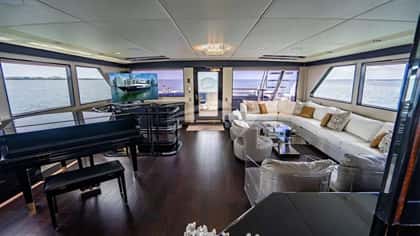 THE PRESTIGE 38m motor yacht charter, photo 12