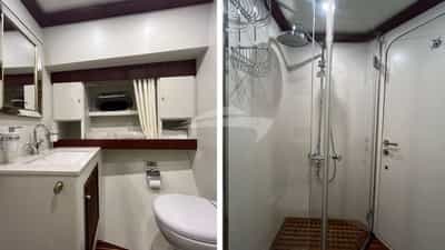 Triple Cabin Bathroom
