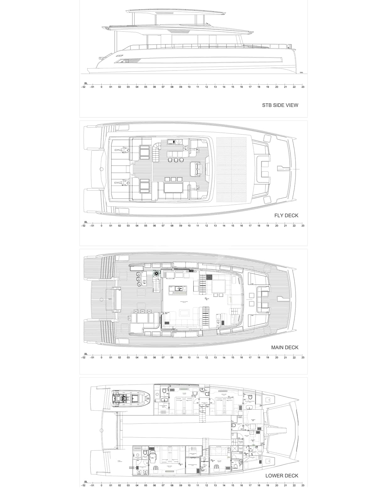 ATRAVERSIA deck layout