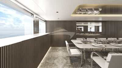 Dining Zone- Render Photo