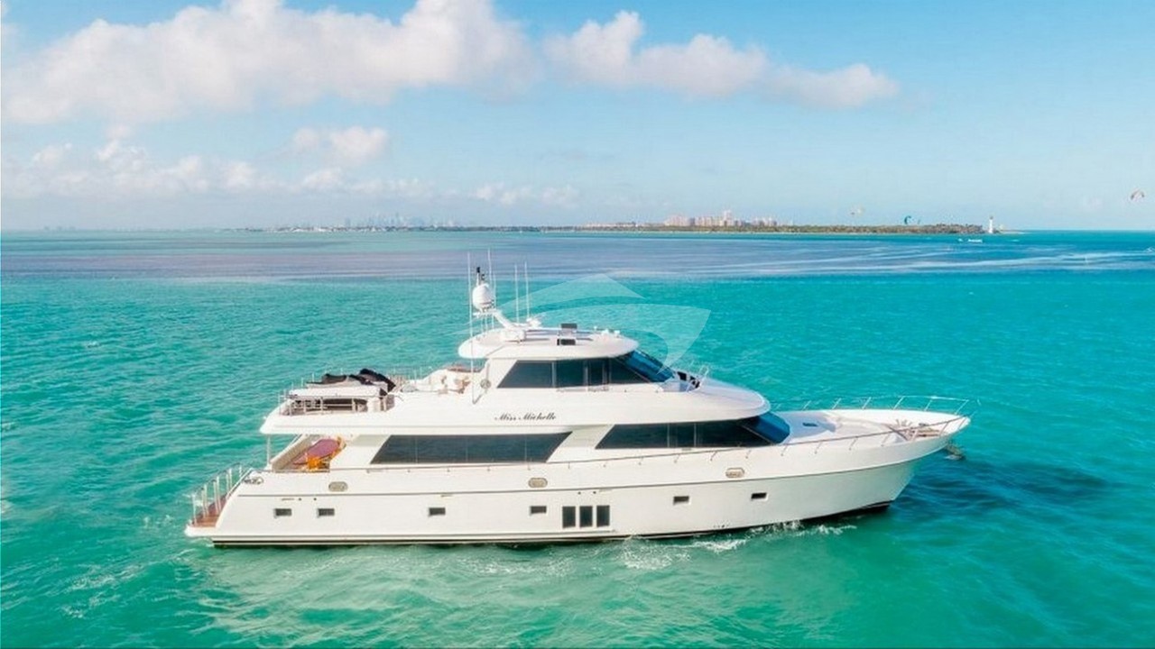 MISS MICHELLE Ocean Alexander 27.4m motor yacht Charter Index