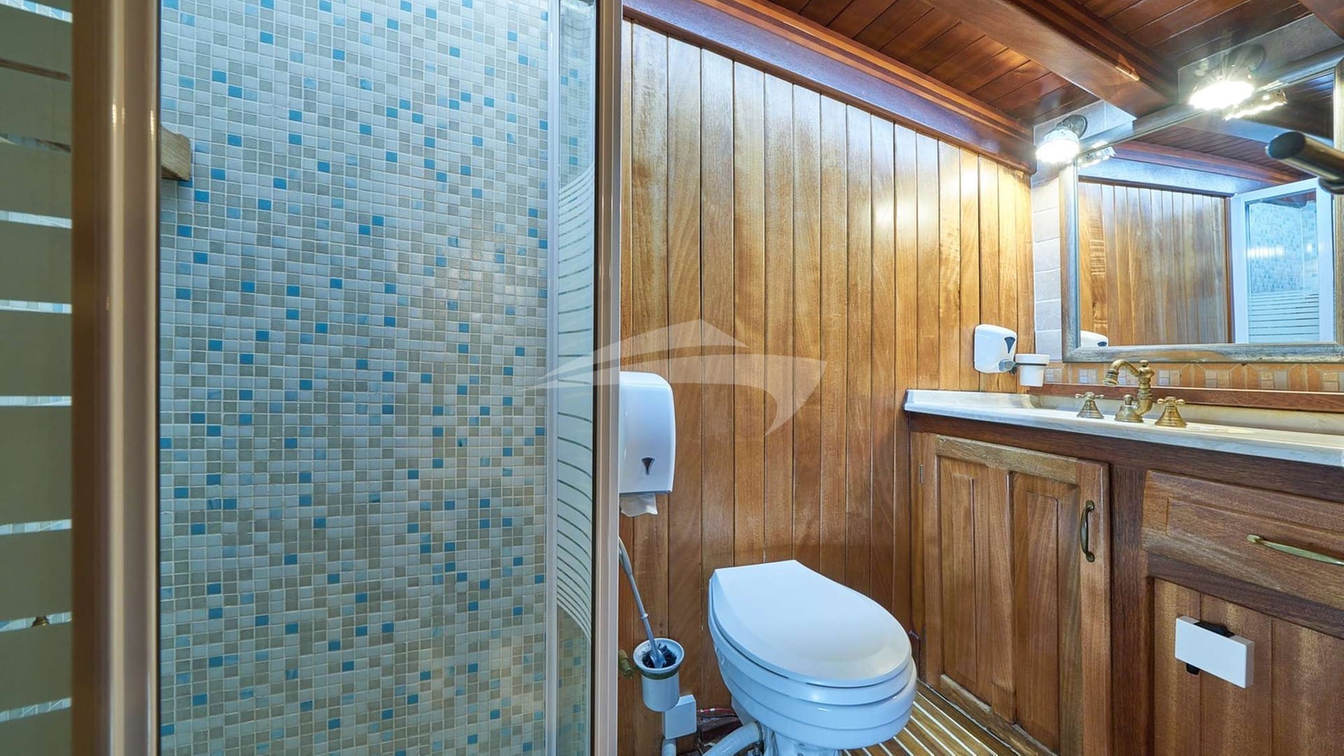 Master cabin bathroom