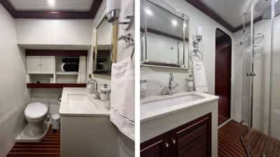Double Cabin Bathroom